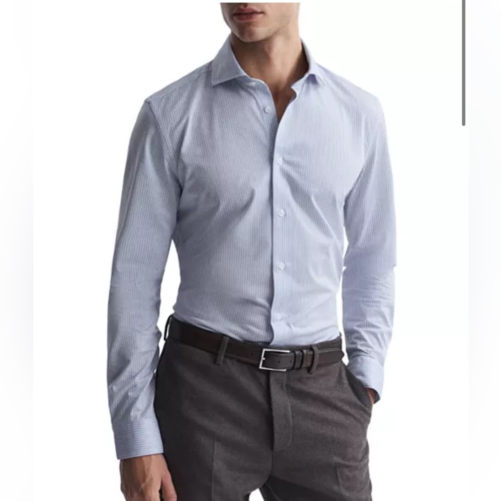 NWT Reiss Men’s Tailored M Regular Fit Button Down